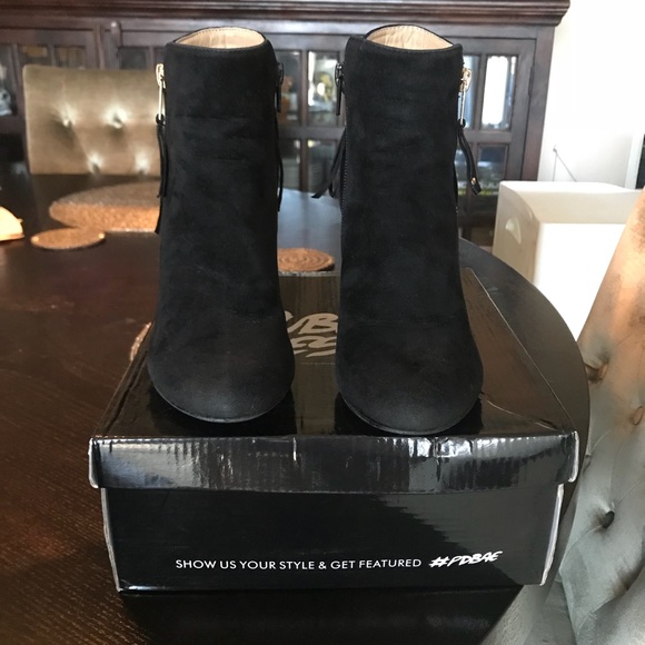 Public Desire Lidida Fringe Heeled Boots - Picture 5 of 8